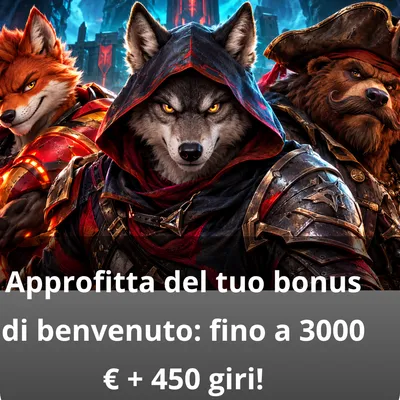 LeoVegas Casino - banner bonus di benvenuto